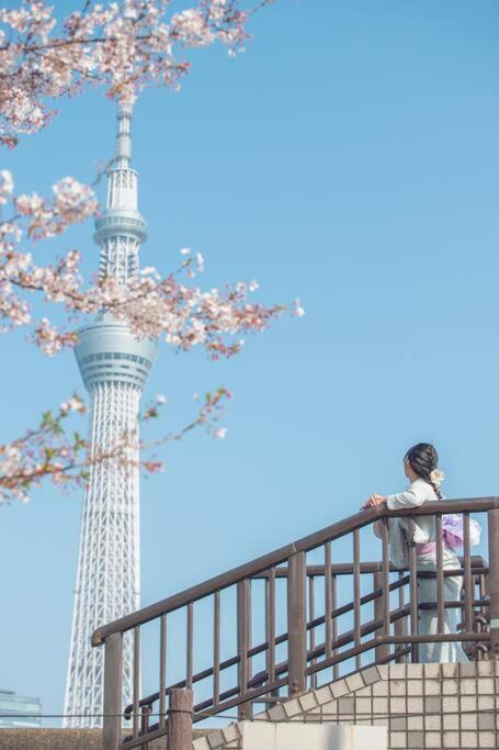 Apartamento 503 Oshiage Sta 3Mins Walk! Wi-Fi & Elevator 4Pax Tokio Exterior foto