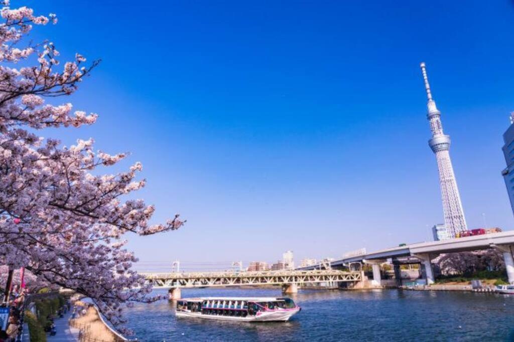 Apartamento 503 Oshiage Sta 3Mins Walk! Wi-Fi & Elevator 4Pax Tokio Exterior foto