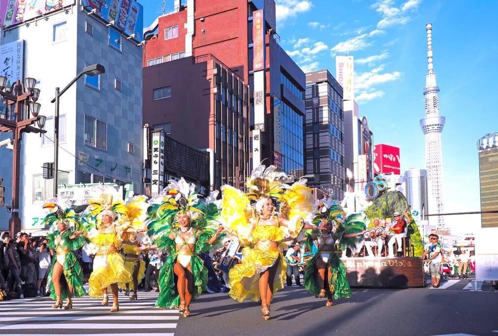 Apartamento 503 Oshiage Sta 3Mins Walk! Wi-Fi & Elevator 4Pax Tokio Exterior foto